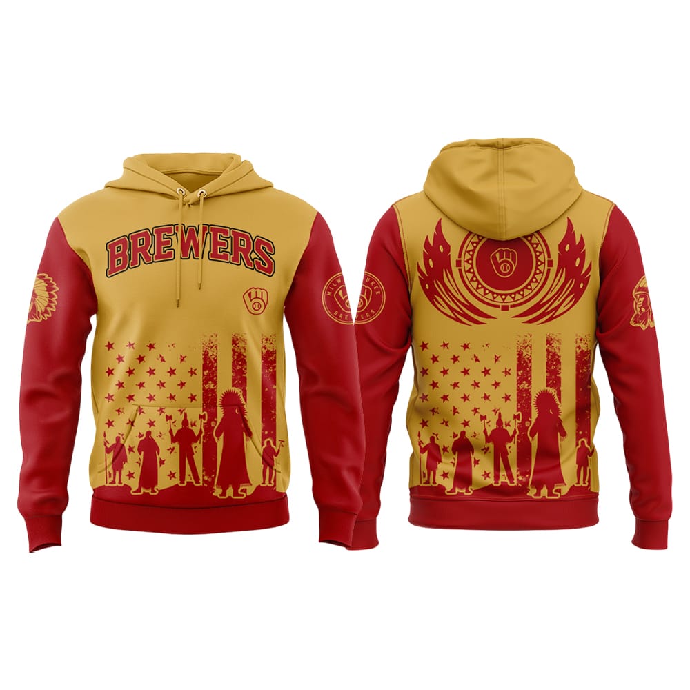 Brewers x Native American Heritage Month 2025 Hoodie Brewers x Native American Heritage Month 2025 Hoodie
