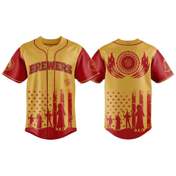 Brewers x Native American Heritage Month 2025 Jersey