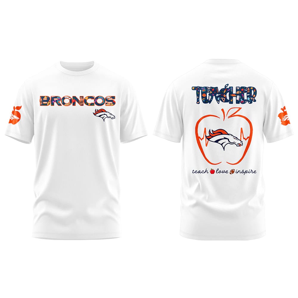 Broncos TEACHER NIGHT Shirt 2025 Broncos TEACHER NIGHT Shirt 2025