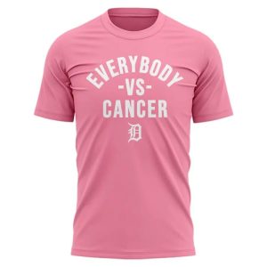 Tigers Strike Out Cancer Pink T shirt 20251