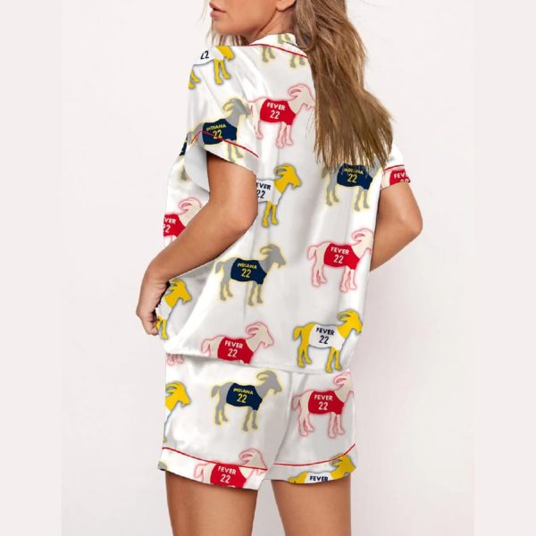 Caitlin Clark Fever Goat Print Pajama Set