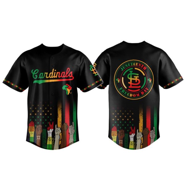 Cardinals Juneteenth Freedom Day Jersey 2025