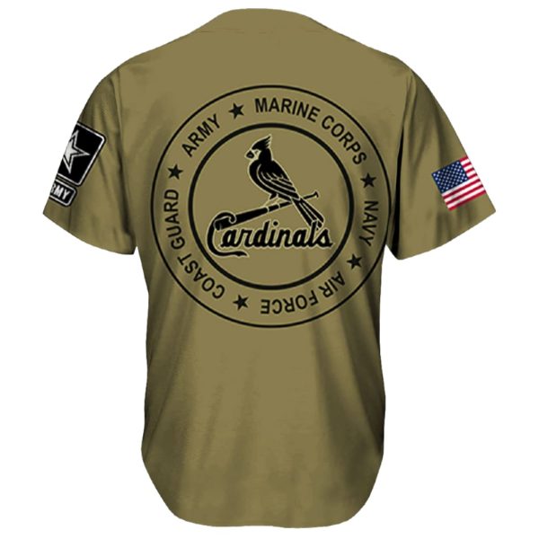 Cardinals Military Appreciation Night Jersey 2025