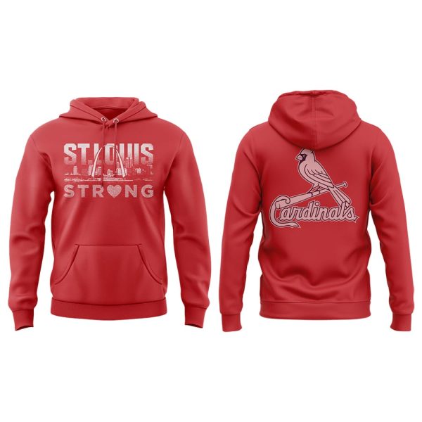 Cardinals St Louis Strong 2025 Hoodie