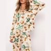 Christmas Western Cowboy Boots Pajama Set