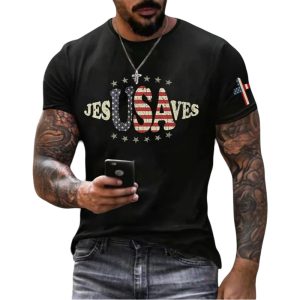 Vintage USA Jesus Saves Shirt