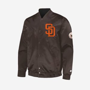 Emma Stone Padres 2025 Bomber Jacket1