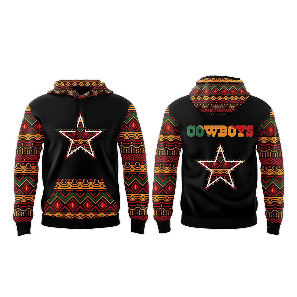 Cowboys Black History Month Hoodie 2025 Cowboys Black History Month Hoodie 2025