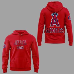 2025 Angels Jesus Won Hoodie