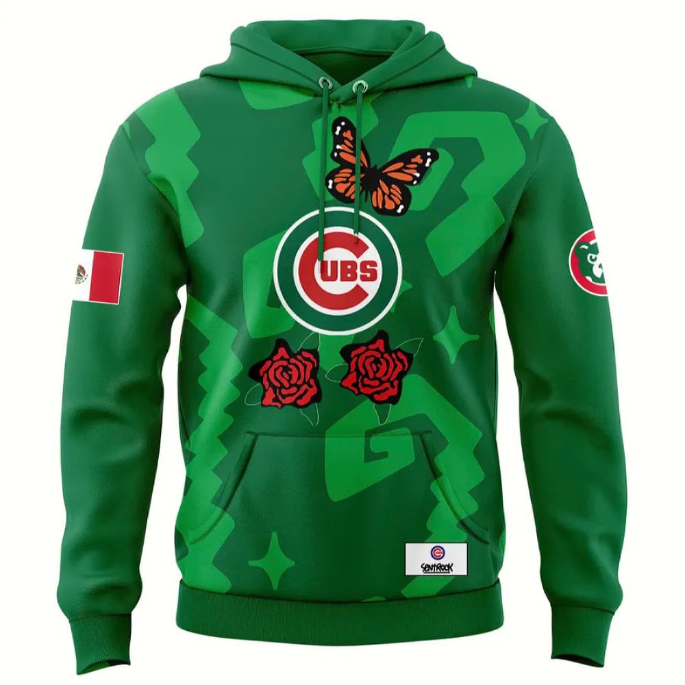 Cubs 2025 Mexican Heritage Hoodie Cubs 2025 Mexican Heritage Hoodie
