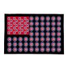 Cubs American Flag Doormat