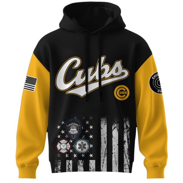 Cubs First Responders Hoodie 2025