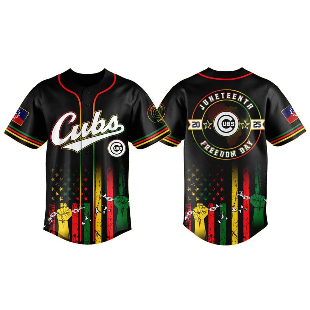 Cubs Juneteenth Day Jersey 2025 Cubs Juneteenth Day Jersey 2025