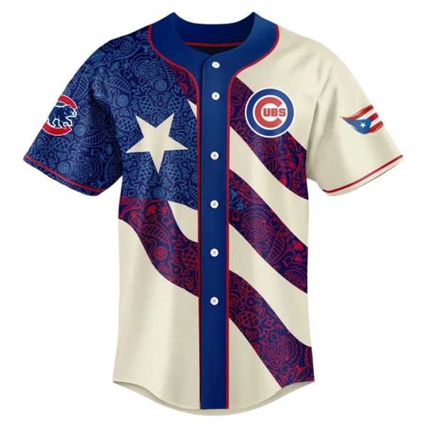 Cubs Puerto Rican Heritage Jersey 2025