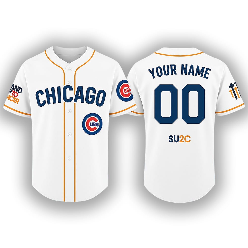 Cubs Stand Up To Cancer Night Jersey 2025 Cubs Stand Up To Cancer Night Jersey 2025