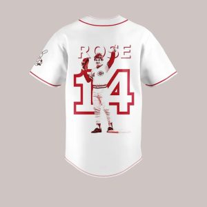 2025 Reds Pete Rose Night Jersey2
