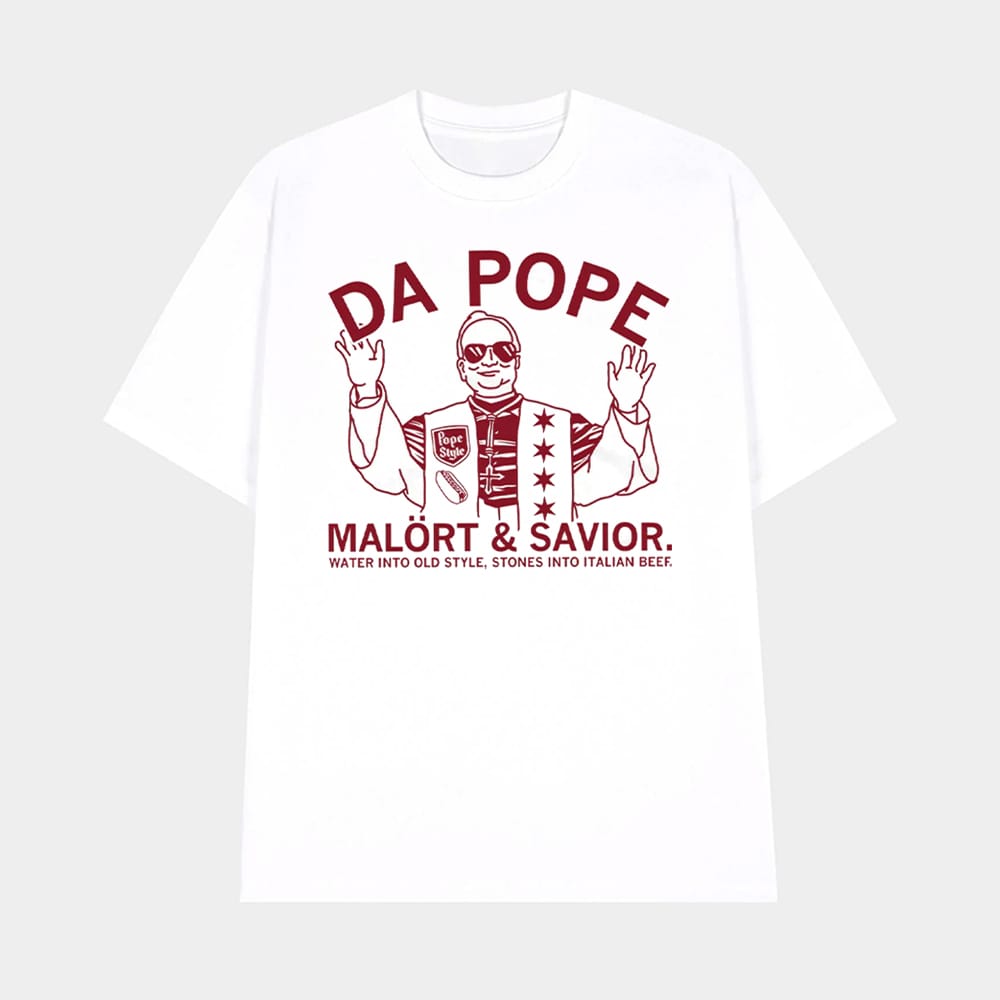 Da Pope Malort And Savior Shirt 1 Da Pope Malort And Savior Shirt