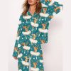 Dachshund Ballet Art Pajama Set