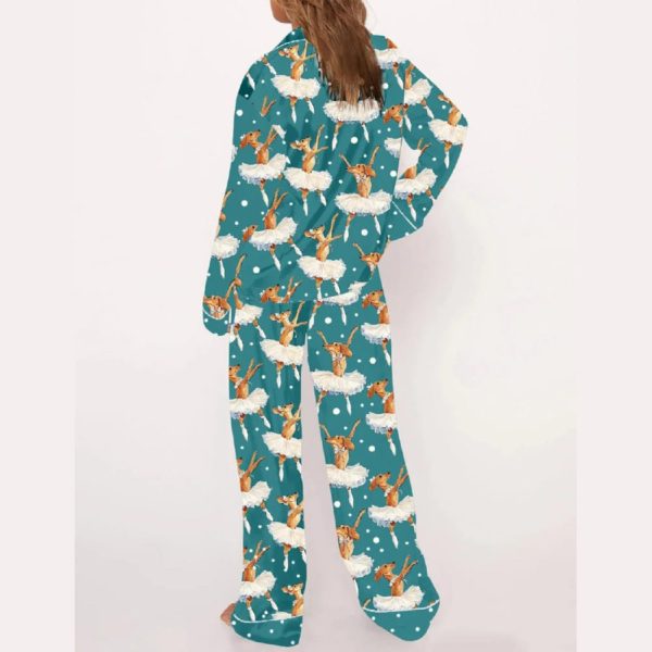 Dachshund Ballet Art Pajama Set