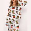 Dachshund Christmas Dog Pajama Set