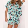 Dachshund Hot Dogs Pajama Set