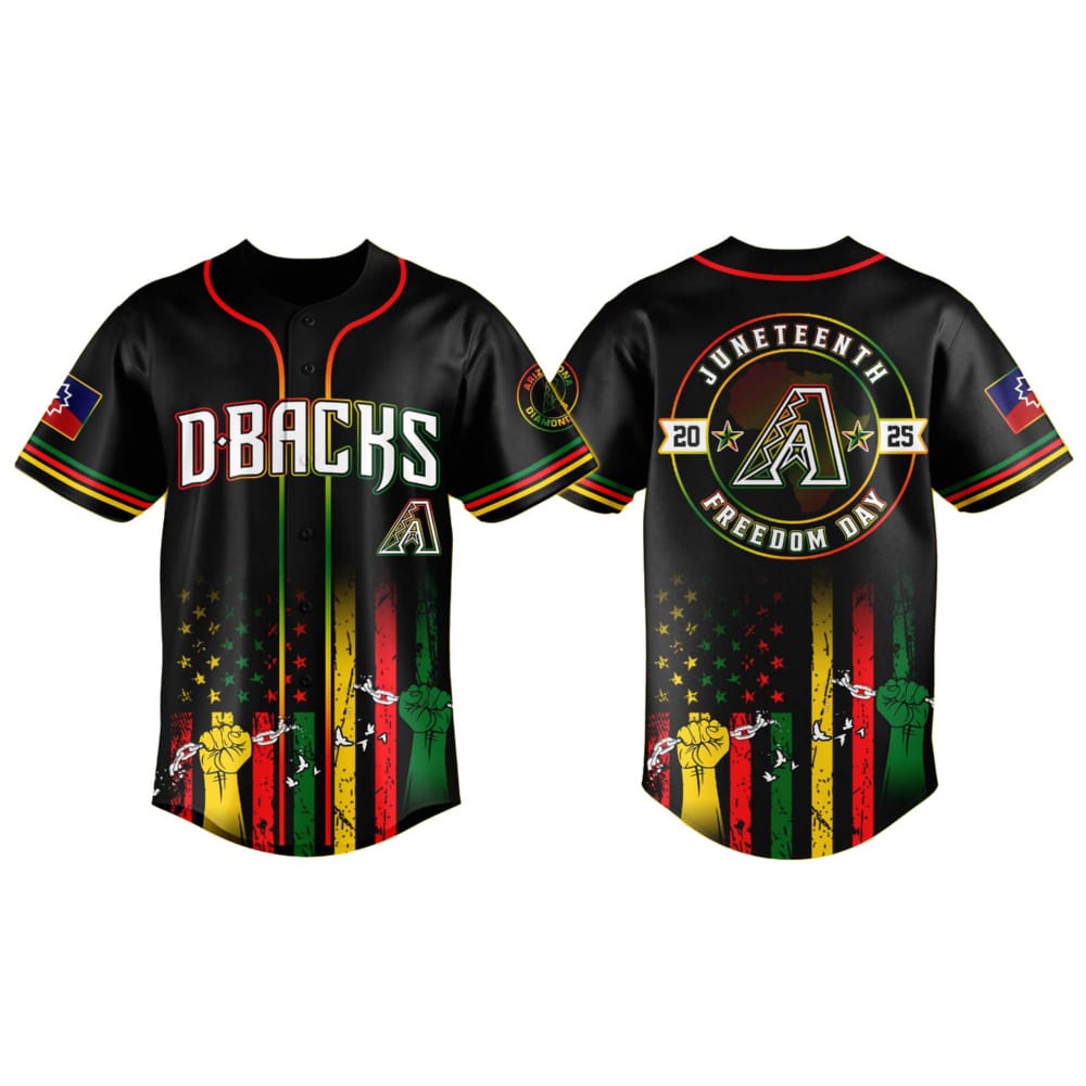 Diamondbacks Juneteenth Day Jersey 2025 Diamondbacks Juneteenth Day Jersey 2025