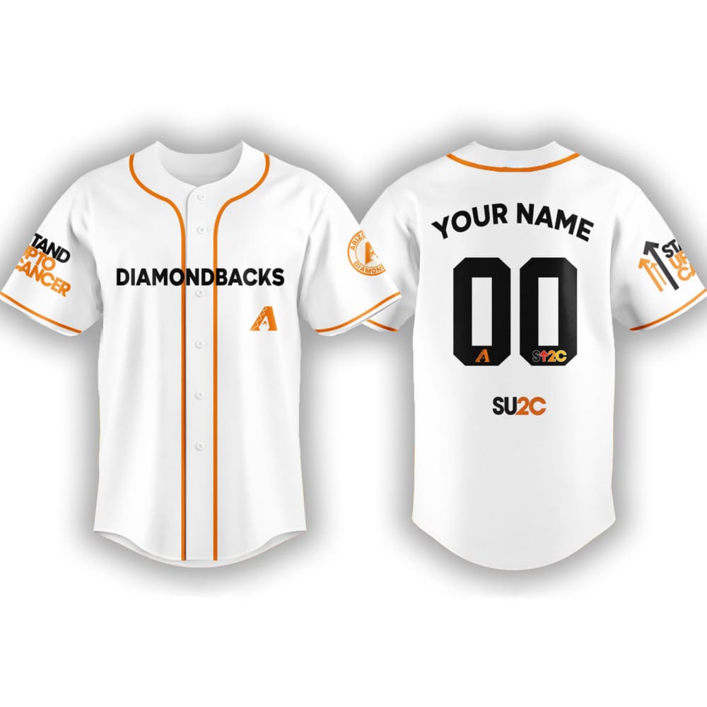 Diamondbacks Stand Up To Cancer Night Jersey 2025 Diamondbacks Stand Up To Cancer Night Jersey 2025