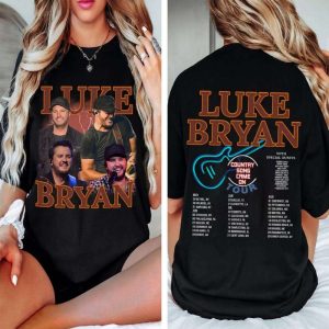 Luke Bryan 2025 Concert Two Sided Shirt1