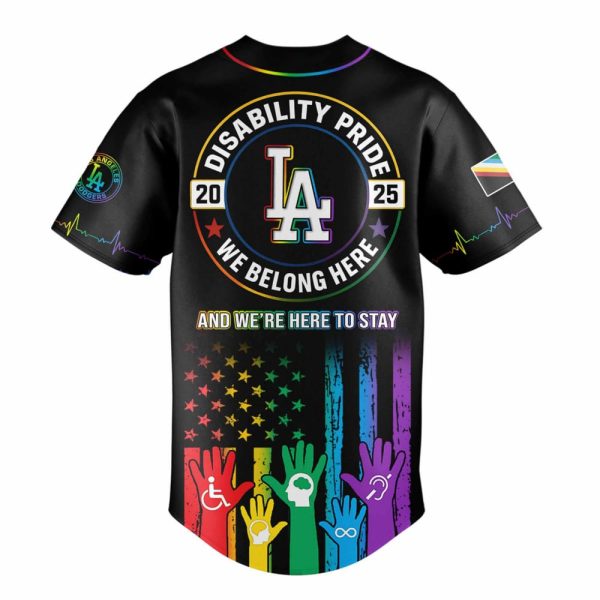 Dodgers Disability Pride Month Jersey 2025