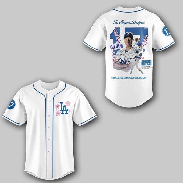Dodgers For Me Ohtani Is As A Modern Baseball God Jersey