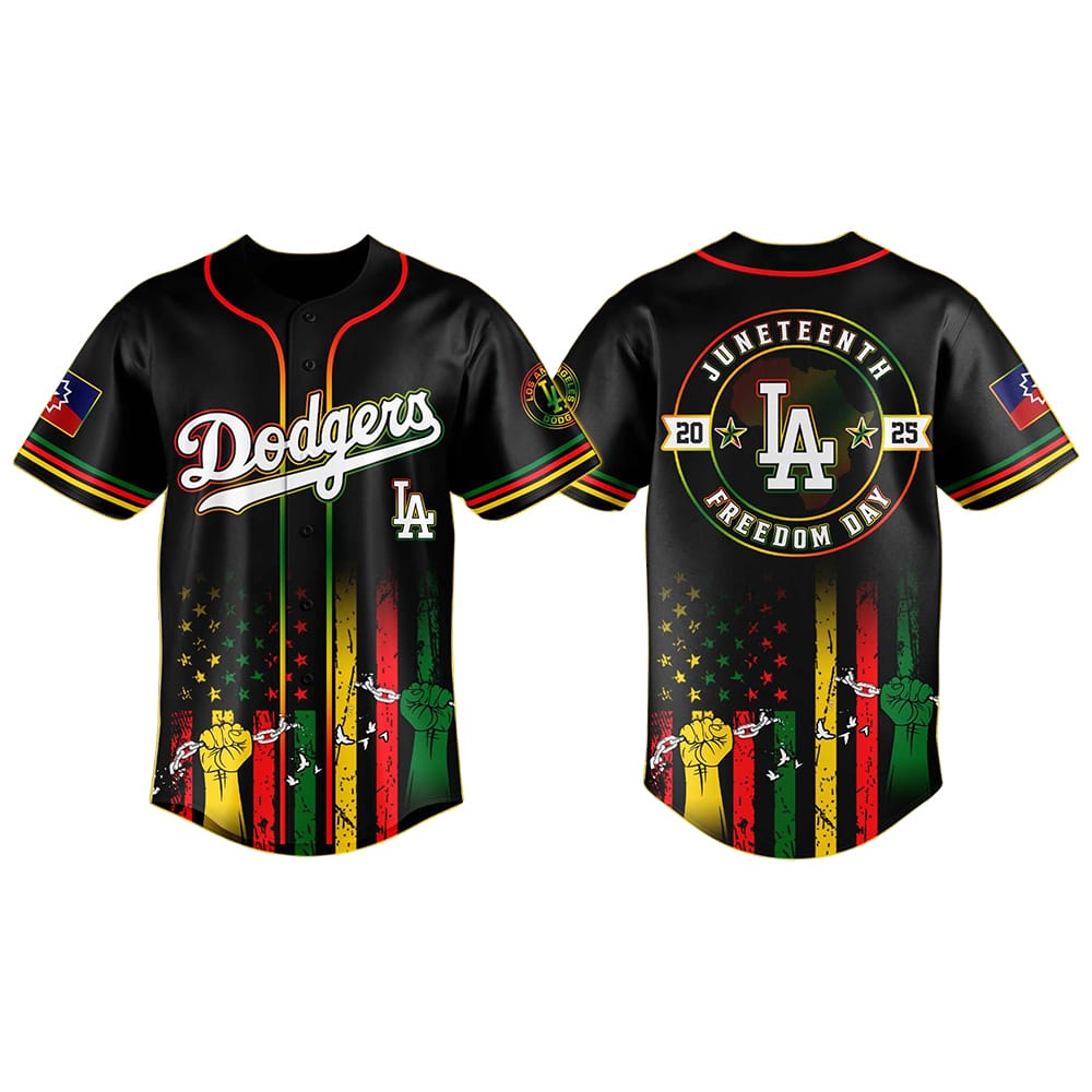 Dodgers Juneteenth Day Jersey 2025 Dodgers Juneteenth Day Jersey 2025
