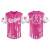 Dodgers Pink Out The Park Jersey 2025