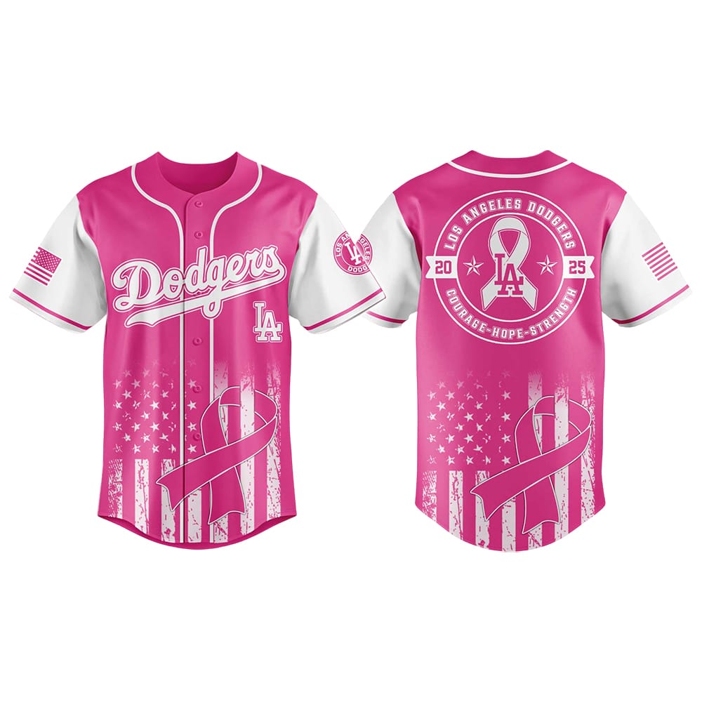 Dodgers Pink Out The Park Jersey 2025 Dodgers Pink Out The Park Jersey 2025
