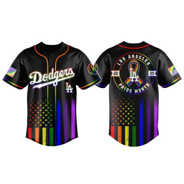 Dodgers Pride Month Jersey 2025