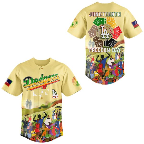 Dodgers x Juneteenth Freedom Day 2025 Jersey
