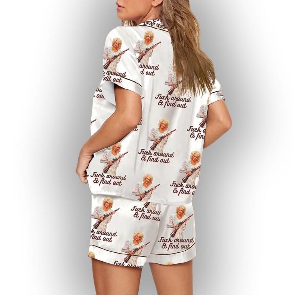 Dolly Parton Find Out Pajama Set