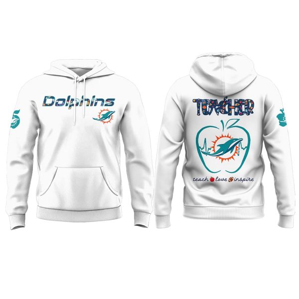 Dolphins TEACHER NIGHT Hoodie 2025