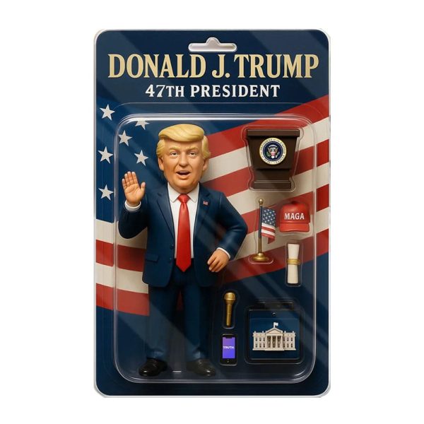 Donald Trump 47th President Acrylic Plaque Block