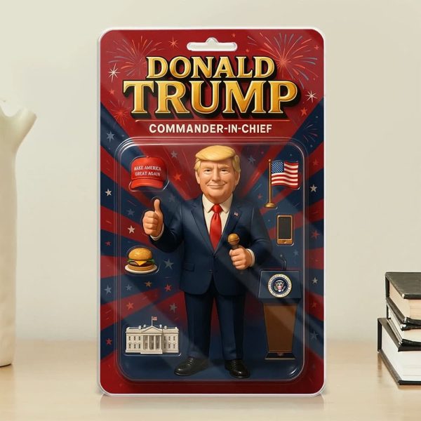 Donald Trump Commander In Chief Acrylic Plaque Block