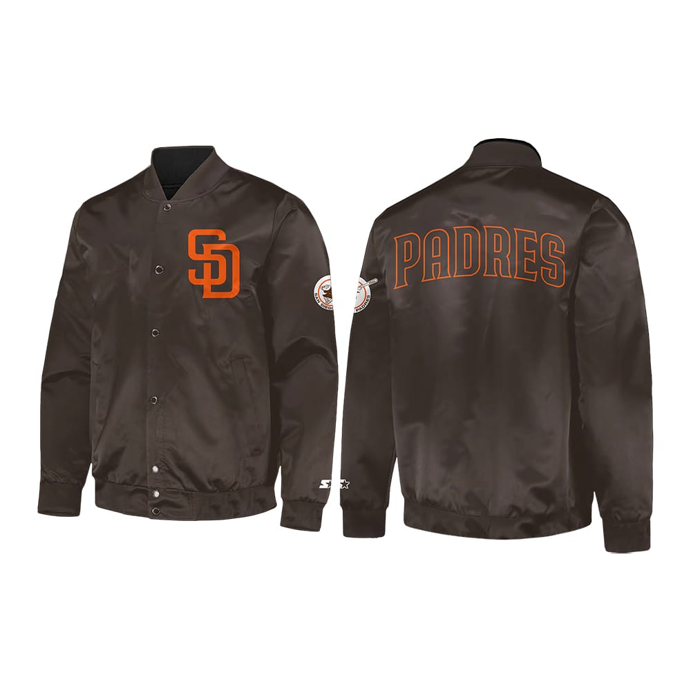 Emma Stone Padres 2025 Bomber Jacket Emma Stone Padres 2025 Bomber Jacket