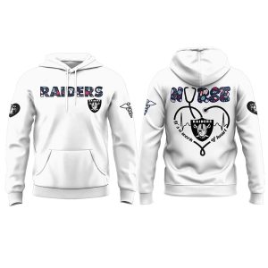 Raiders NURSES NIGHT Hoodie 20253