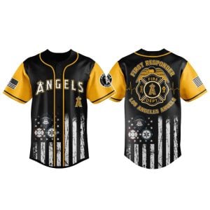 2025 Angels First Responders Night Jersey