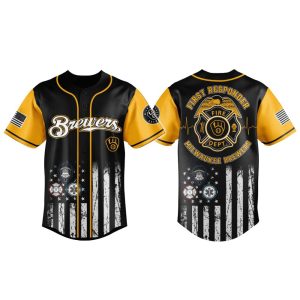 2025 Brewers First Responders Night Jersey