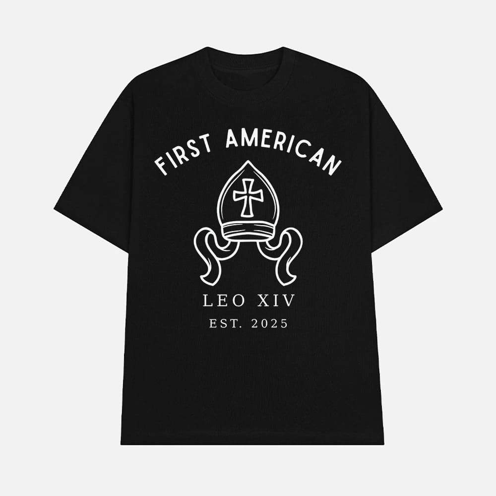 First American Pope Leo XIV Est 2025 Shirt 1 First American Pope Leo XIV Est 2025 Shirt