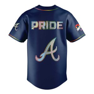 2025 Braves LGBTQ Pride Night Jersey2
