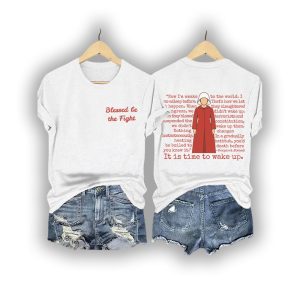 The Handmaids Tale It Is Time To Wake Up Blessed Be The Fight Shirt1