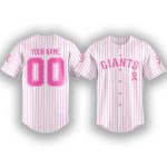 Giants Breast Cancer Awareness Game Night Jersey 2025