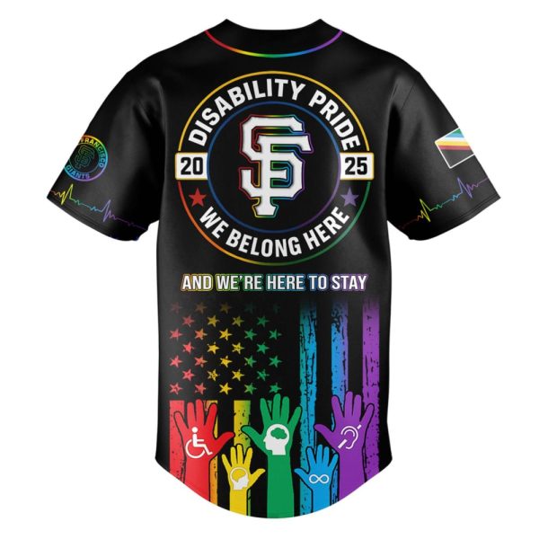 Giants Disability Pride Month Jersey 2025