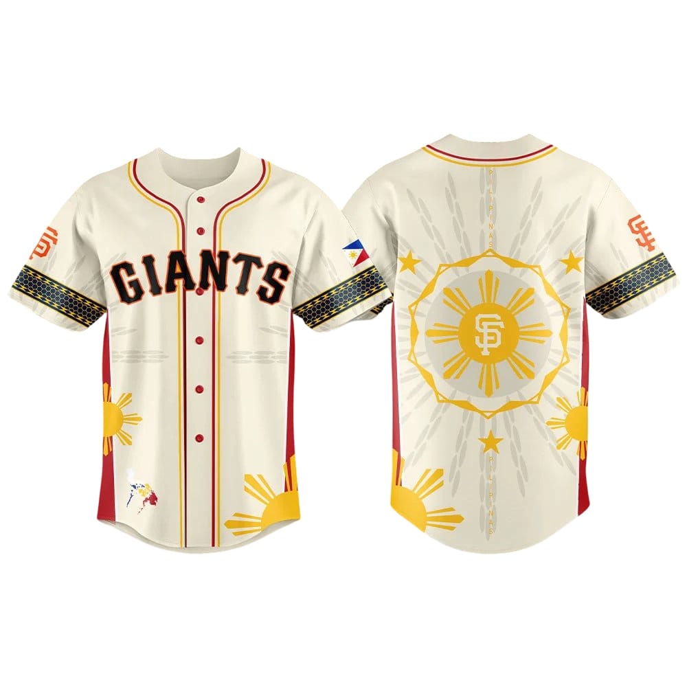 Giants Filipino Heritage Night Jersey 2025 Giants Filipino Heritage Night Jersey 2025