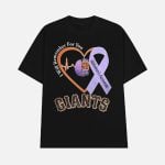 Giants I Will Remember For You Alzheiner's Awarness Shirt